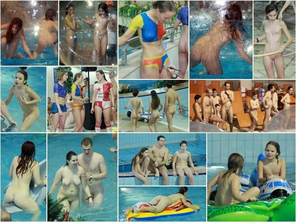 Waves & water paints - young little naked nudists photo purenudism gallery Waves & water paints - young little naked nudists photo purenudism gallery